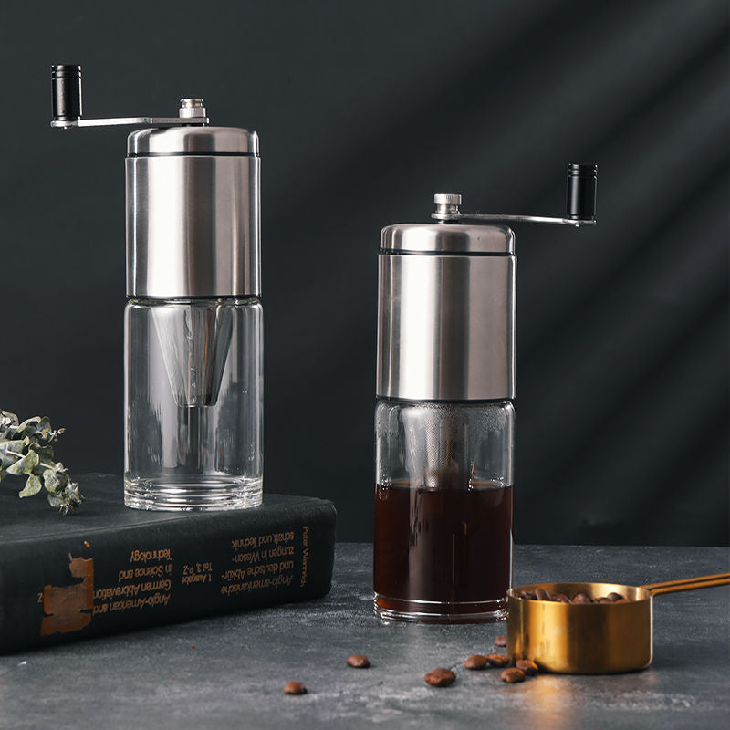 All-in-One Hand Grinder & Coffee Brewer