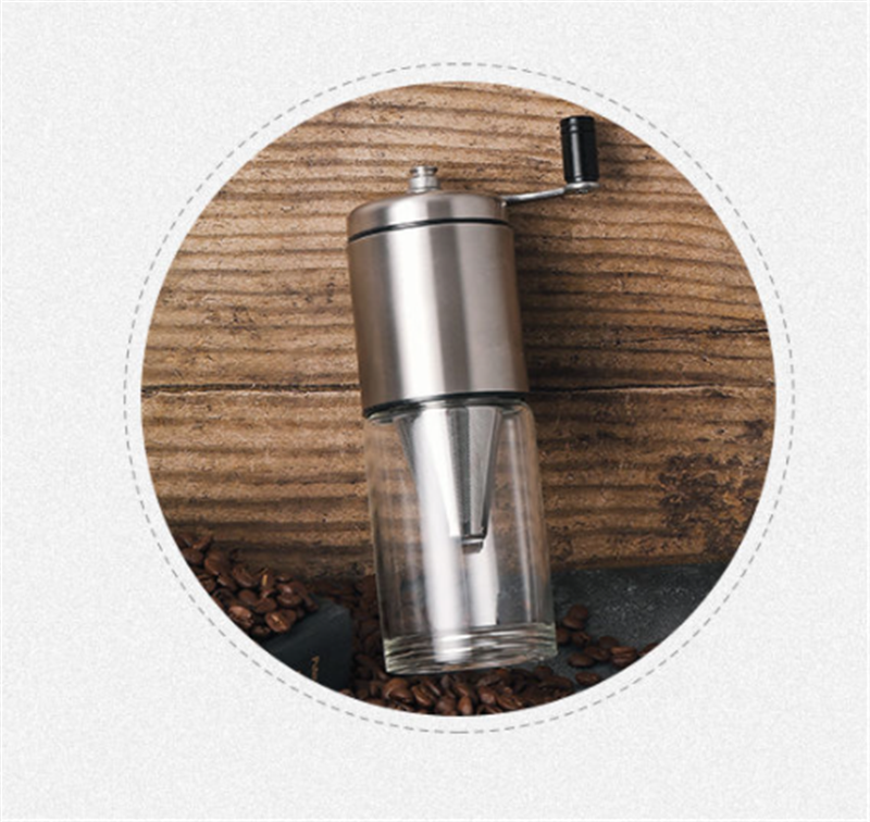 All-in-One Hand Grinder & Coffee Brewer