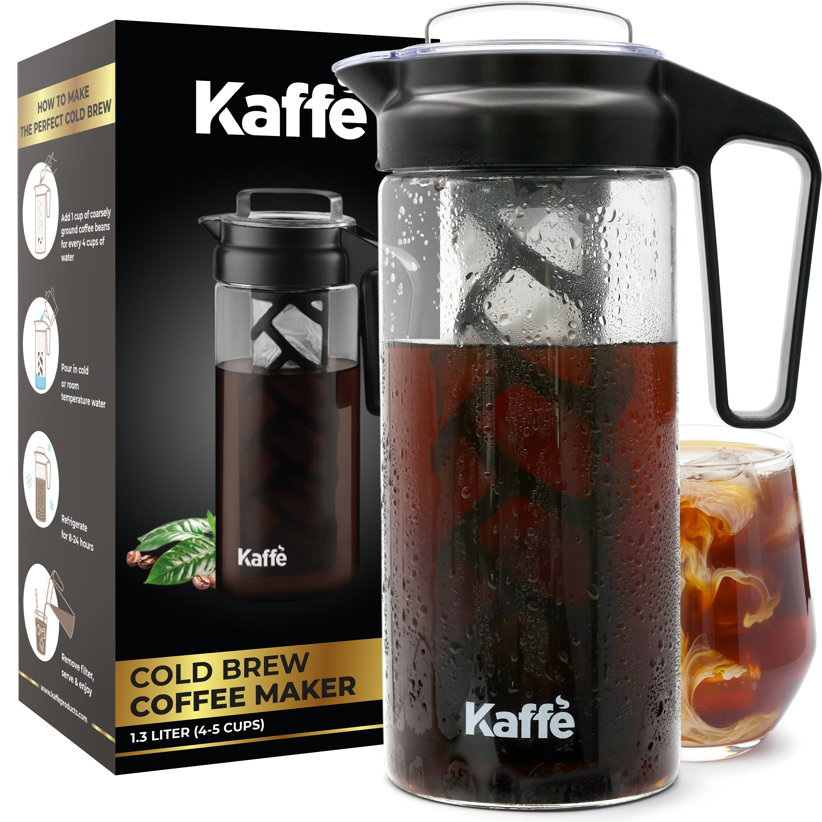 Cold Brew Coffee Maker – 44oz (KF9020)