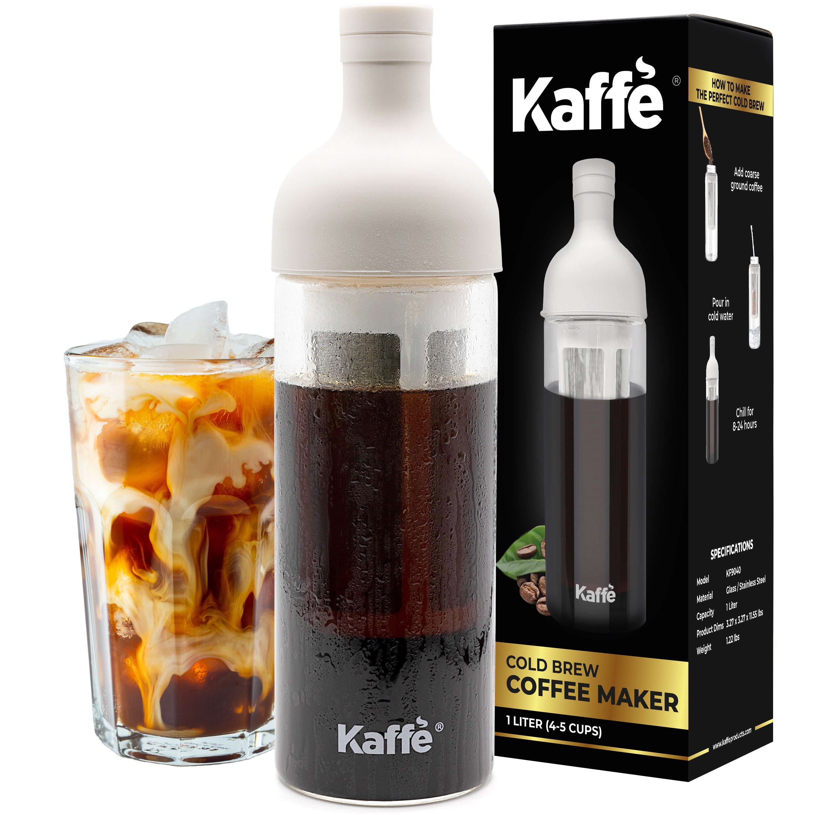 Cold Brew Coffee Maker – 34oz (KF9040)