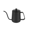 Restpresso 20 oz Black Stainless Steel Pour Over / Gooseneck Kettle - 8 3/4" x 3 1/2" x 5 1/2" - 1 count box