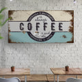 "Coffee Is Always A Good Idea" Canvas Sign