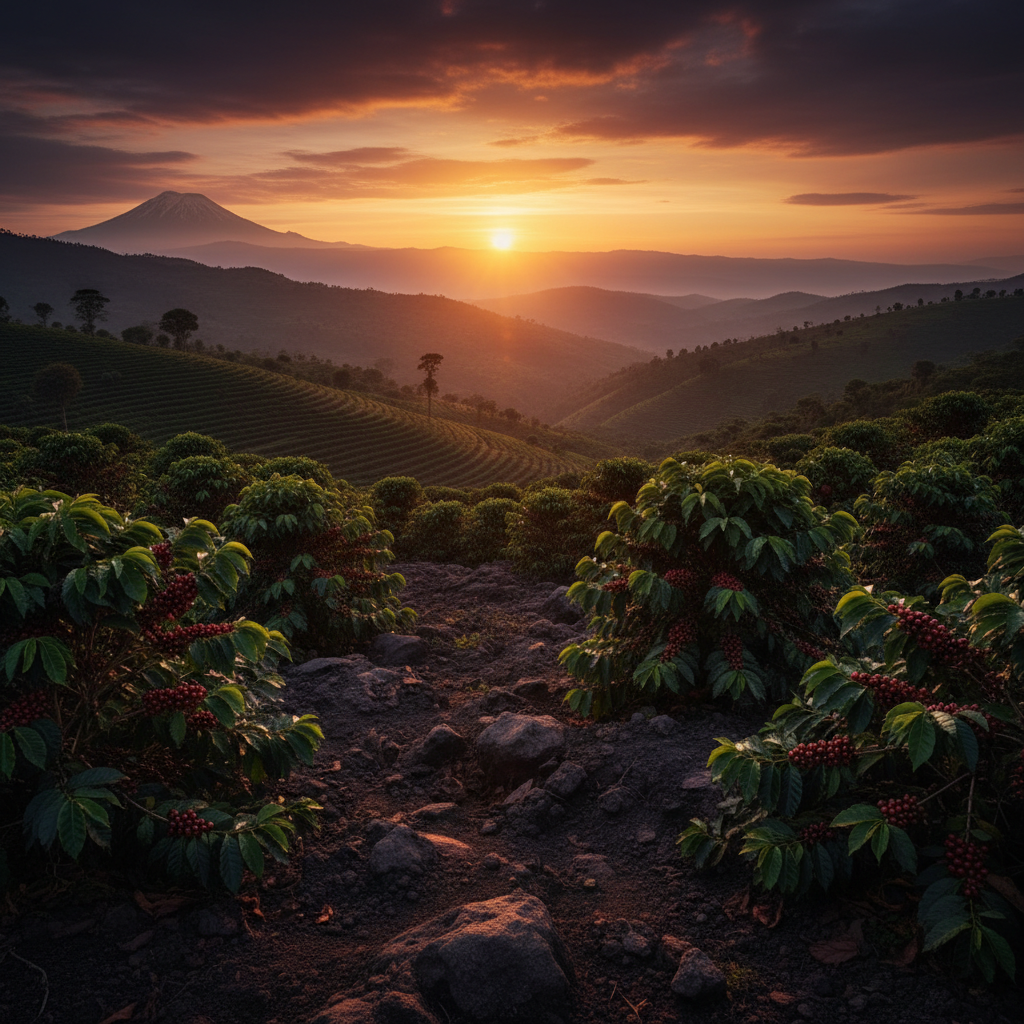 African Espresso Blend Landscape