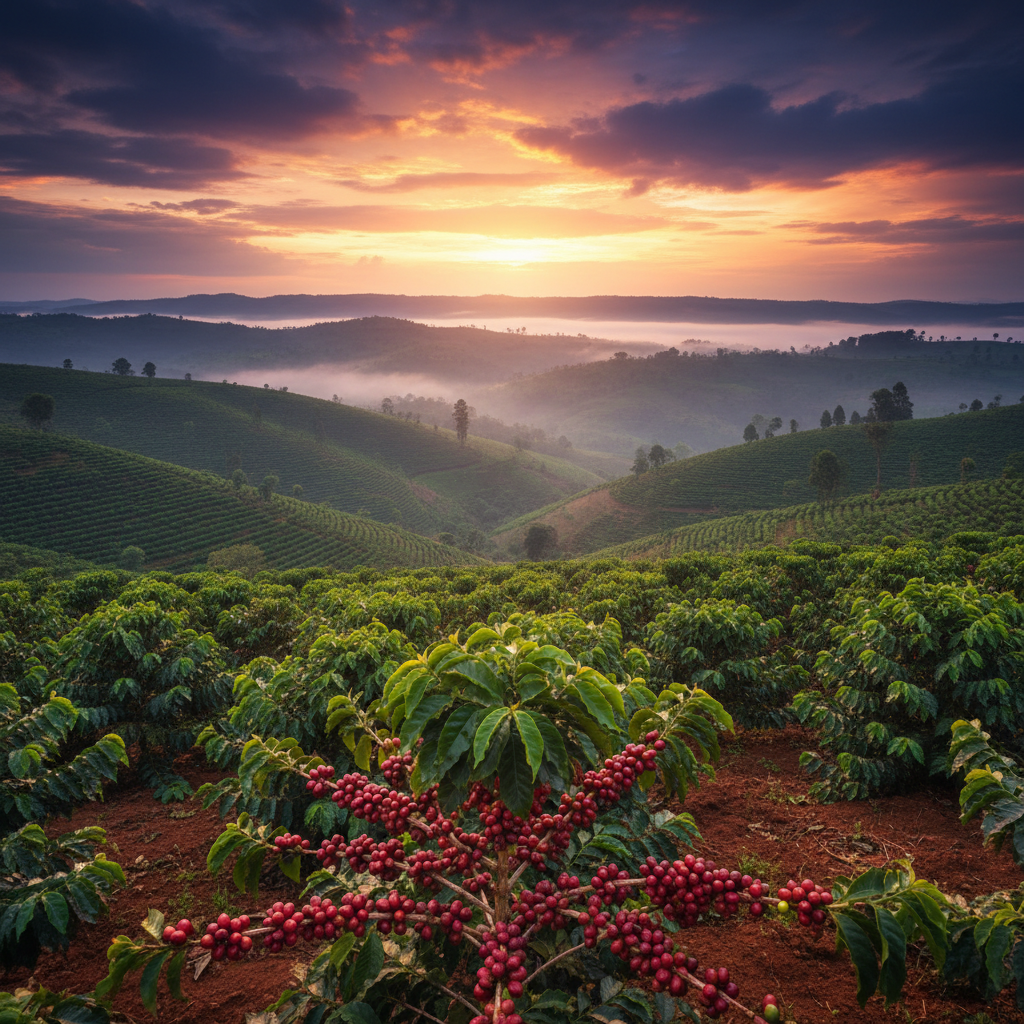 African Kahawa Blend Landscape