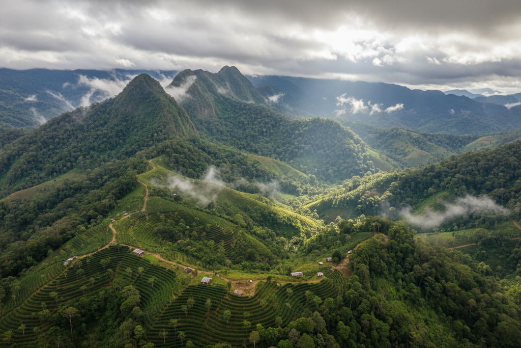 Papua New Guinea Coffee Landscape