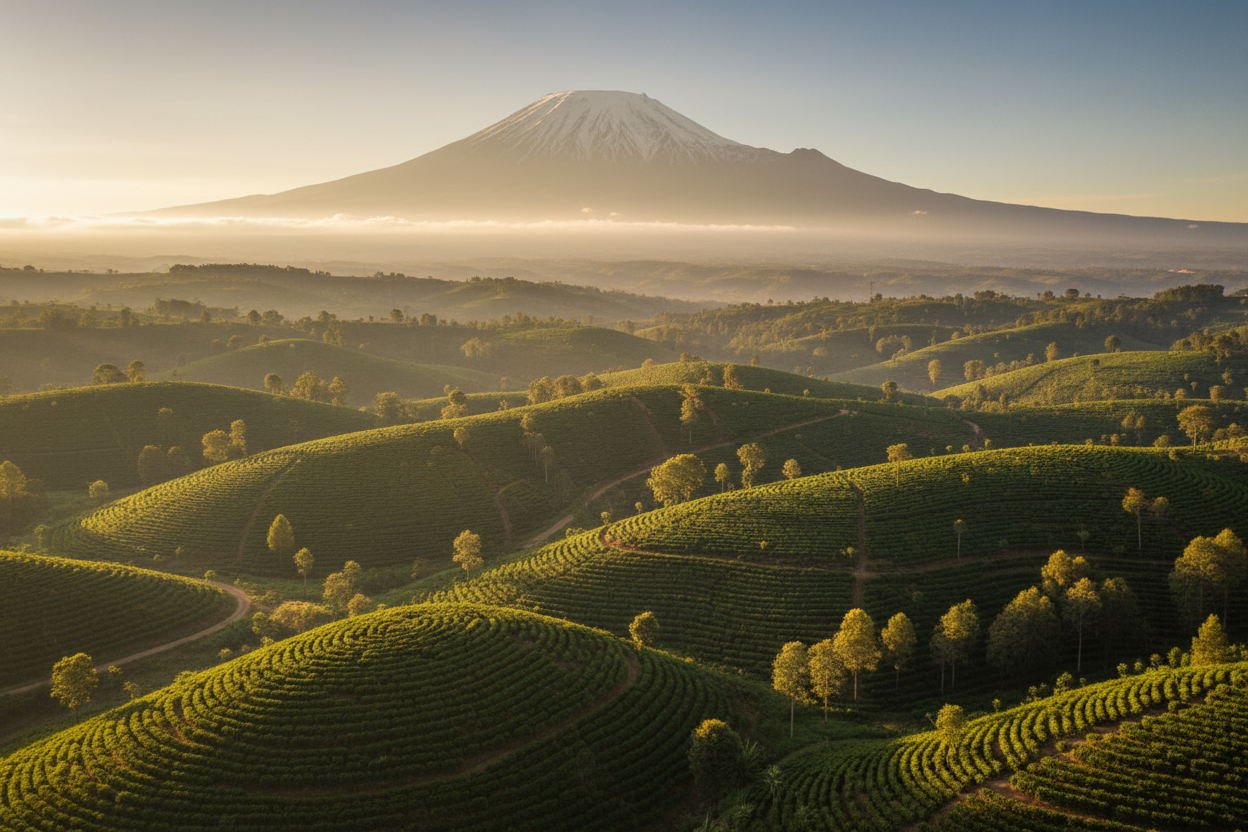 Tanzania Coffee Landscape